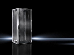 Сетевой шкаф/шкаф для серверов VX IT с вентилируемыми дверьми, с 19" профильными шинами купить