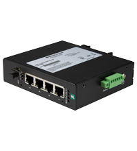 Неуправляемый гигабитный Ethernet коммутатор ICRL-U-4RJ45/SFP-G-DIN